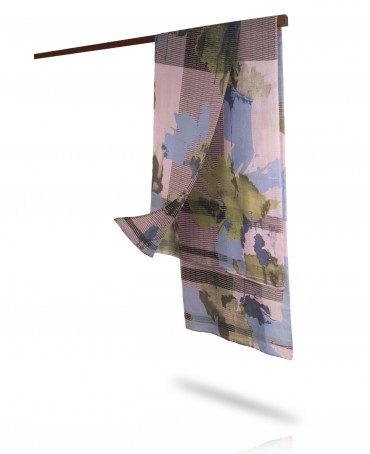 Палантин Женский SN40-FL.ABSTRAITE/ROSE.CLAIR